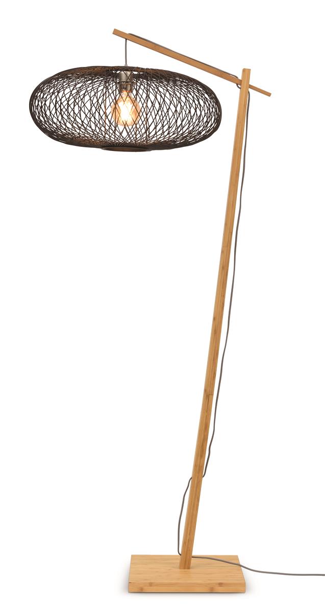 Good&Mojo Stehlampe CANGO schwarz | 80x60x176cm