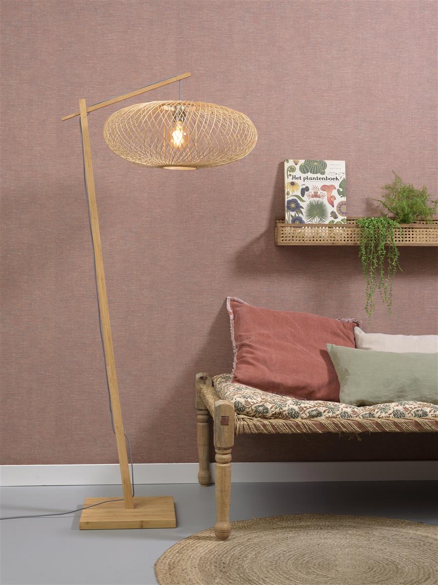 Good&Mojo Stehlampe CANGO braun | 80x60x176cm