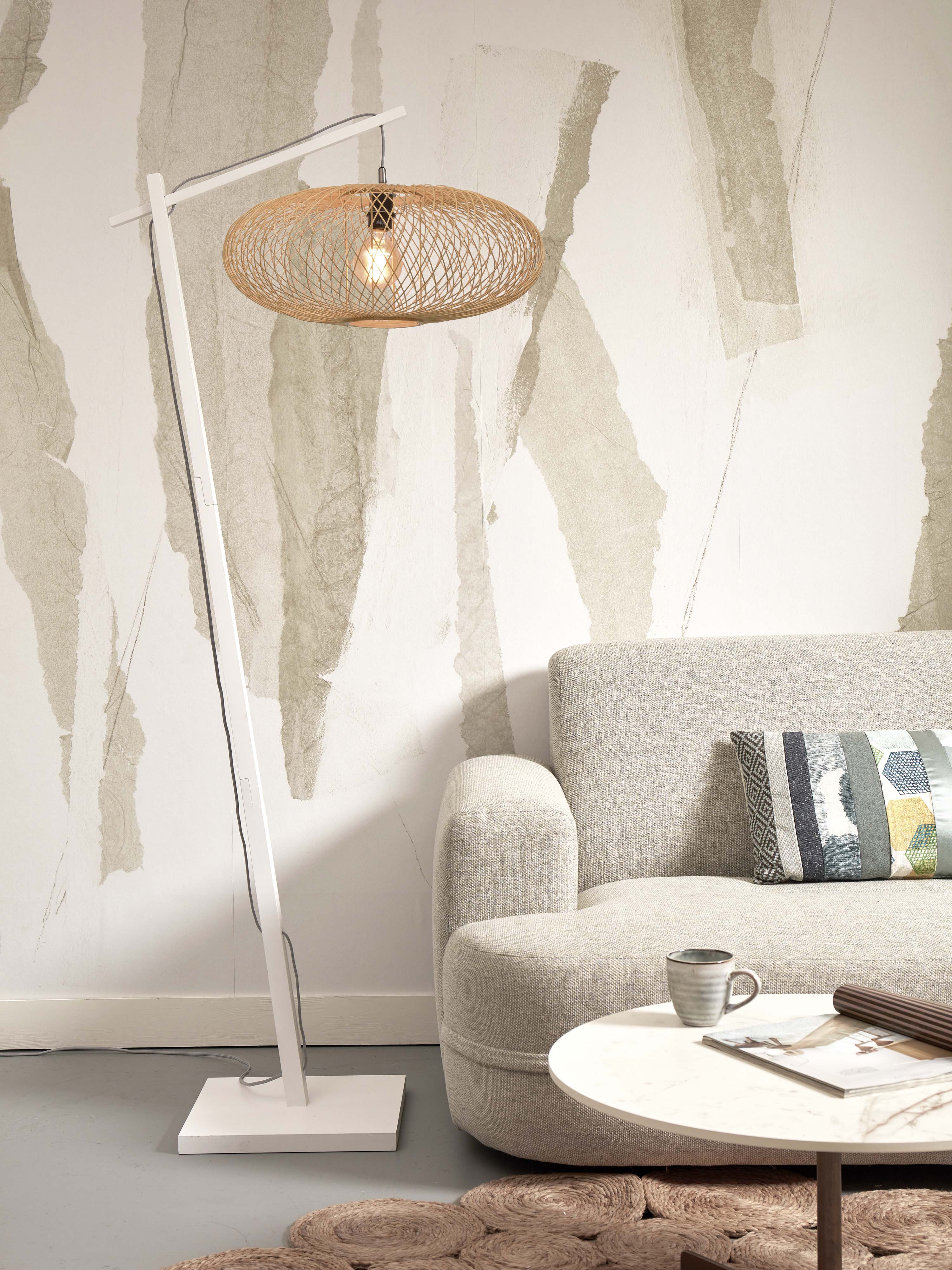 Good&Mojo Stehlampe CANGO braun | 36x60x176cm