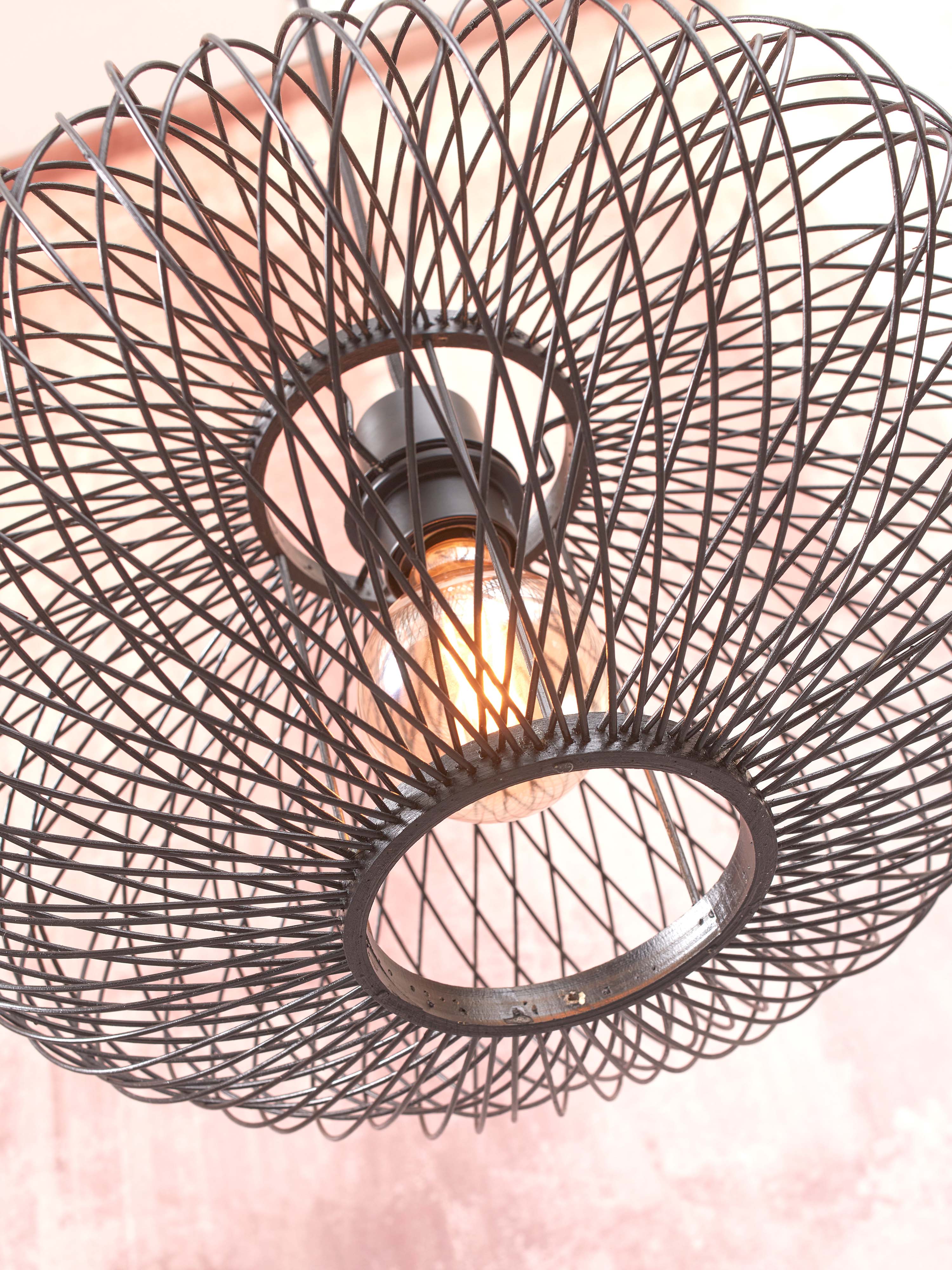 Good&Mojo Stehlampe CANGO schwarz | 62x40x150cm
