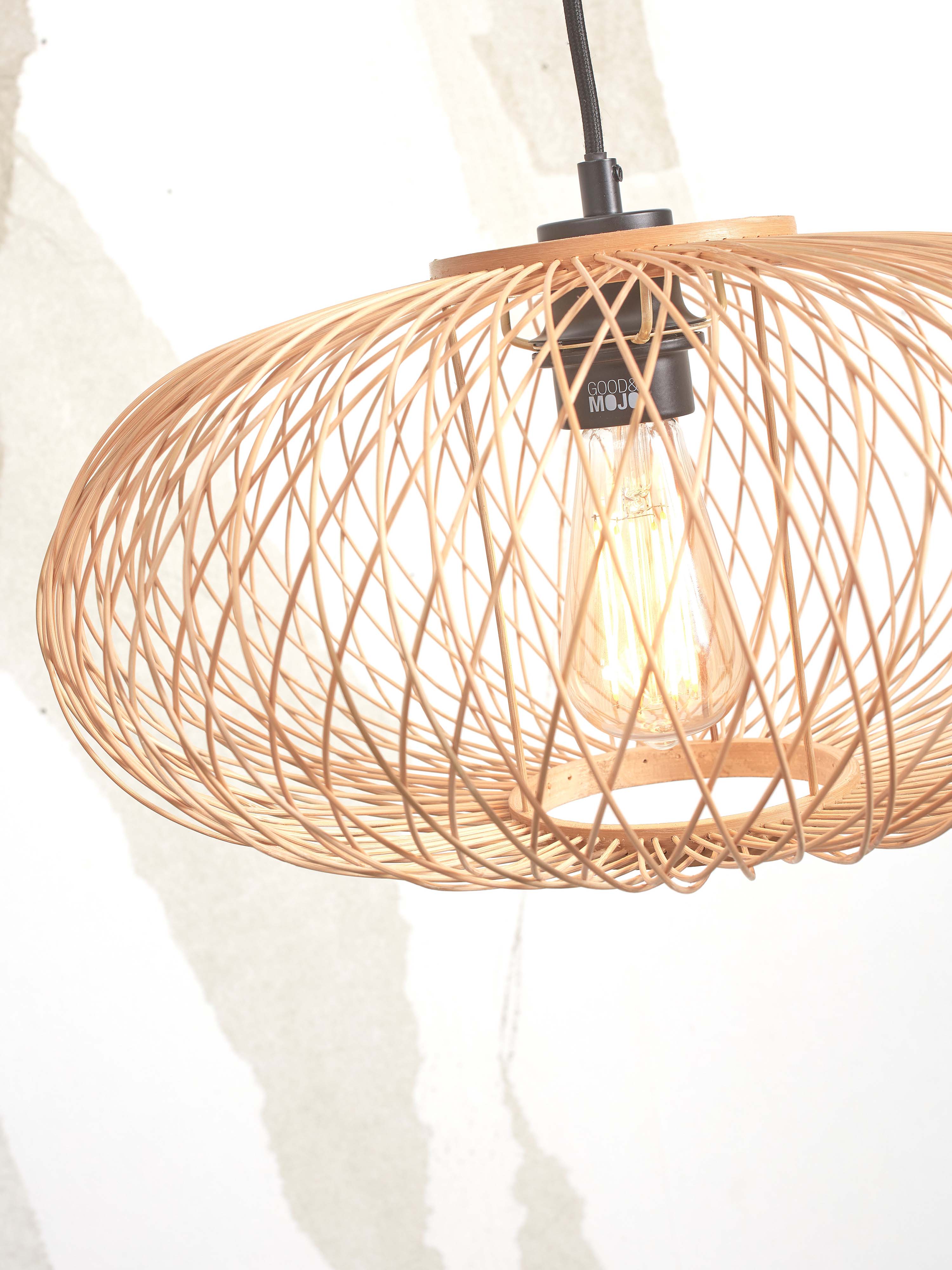 Good&Mojo Stehlampe CANGO braun | 62x40x150cm