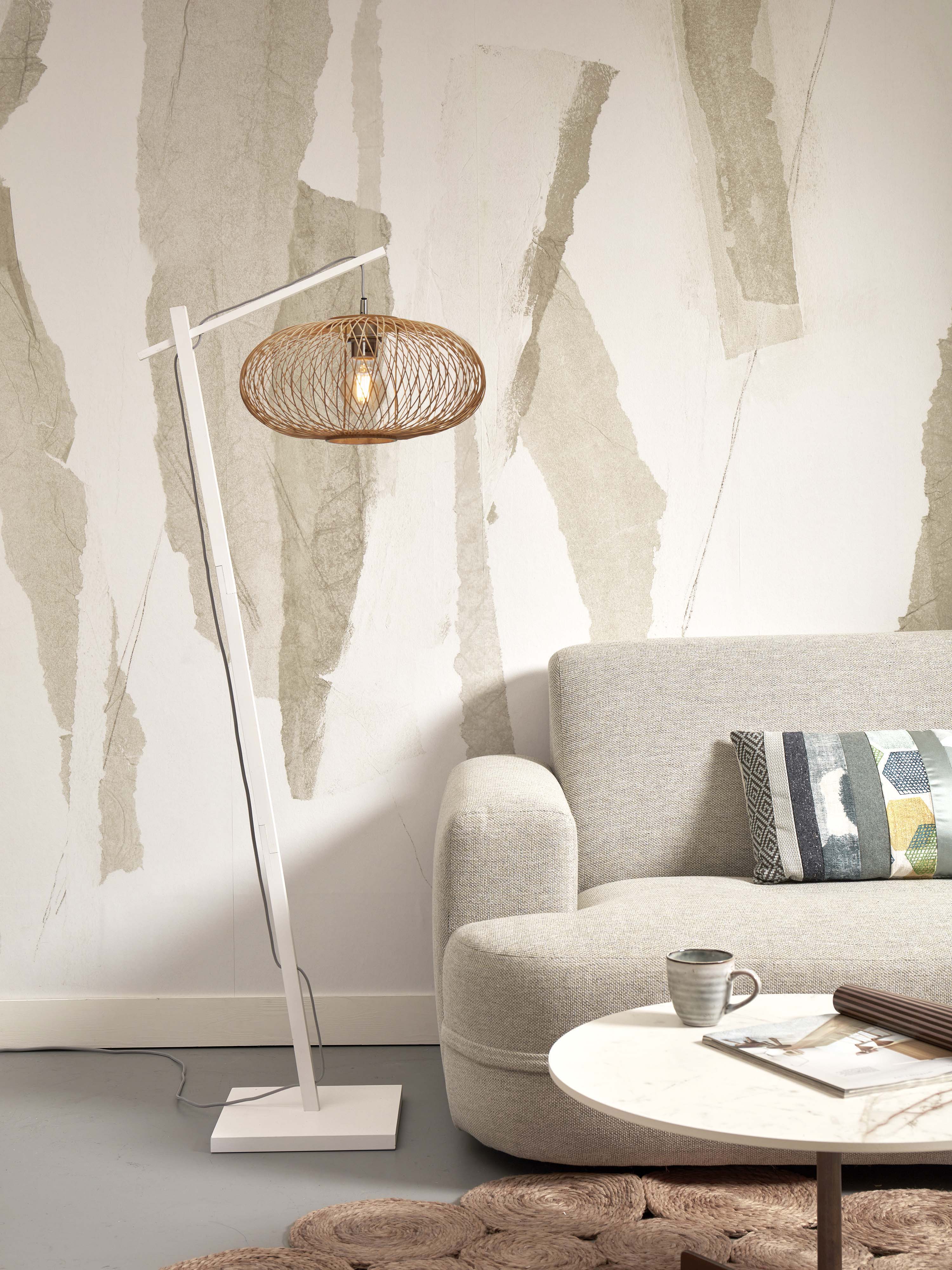 Good&Mojo Stehlampe CANGO braun | 62x40x150cm
