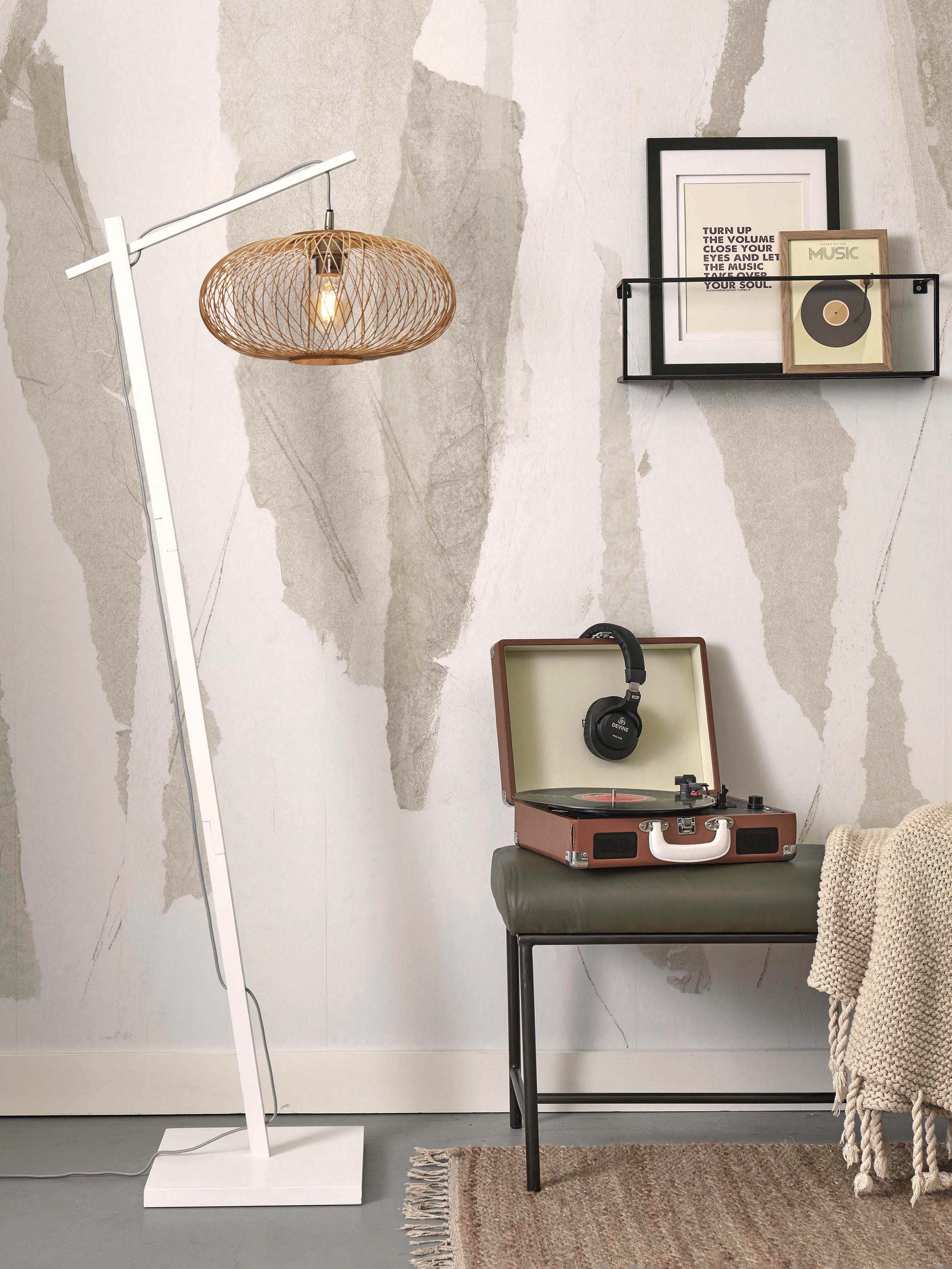Good&Mojo Stehlampe CANGO braun | 62x40x150cm