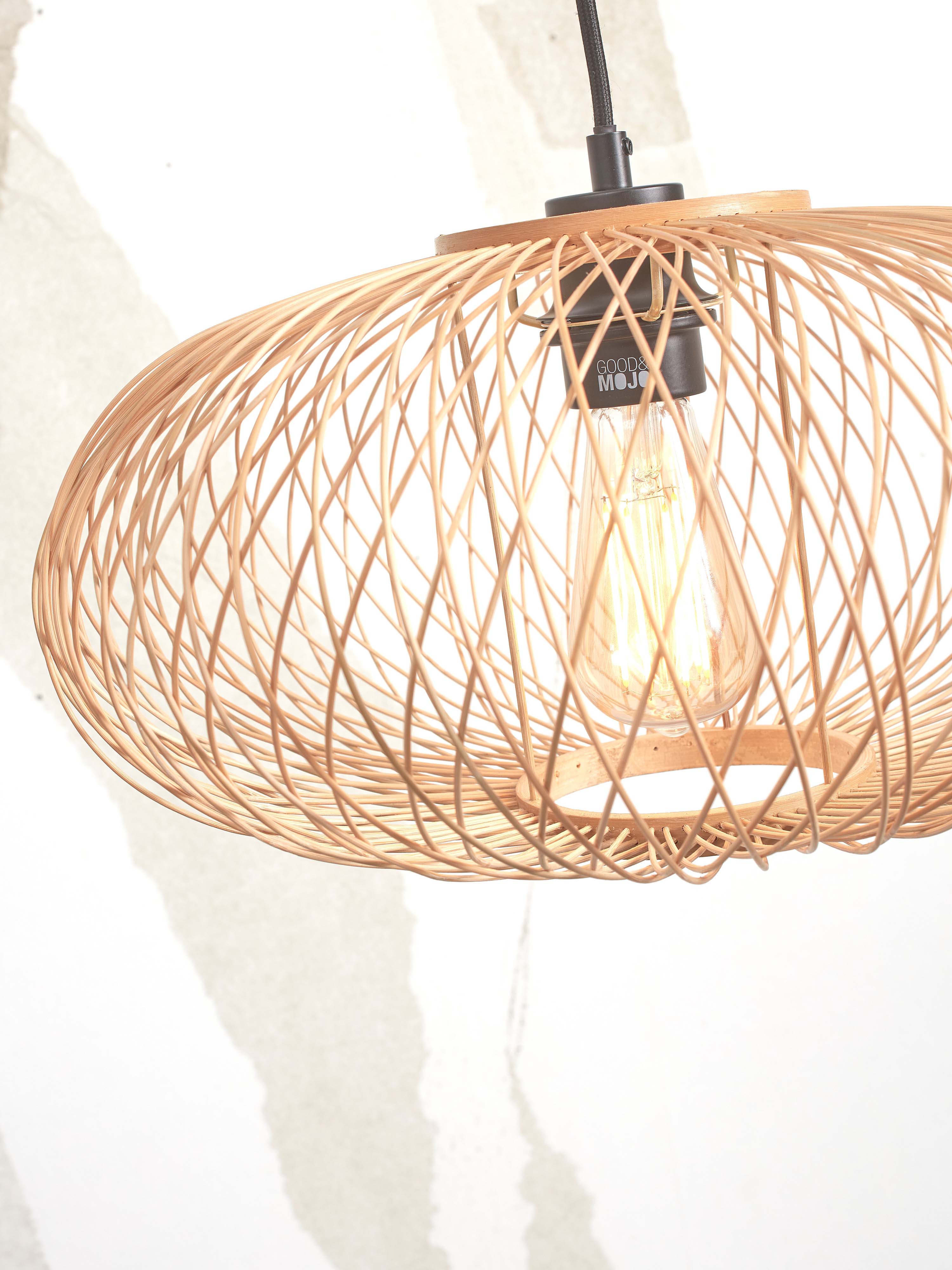 Good&Mojo Stehlampe CANGO braun | 62x40x150cm