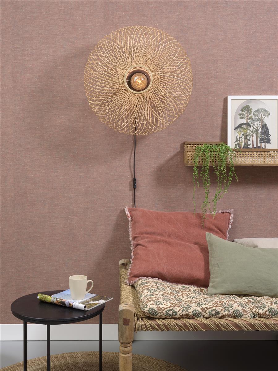 Good&Mojo Wandleuchte CANGO braun | 60x25x60cm