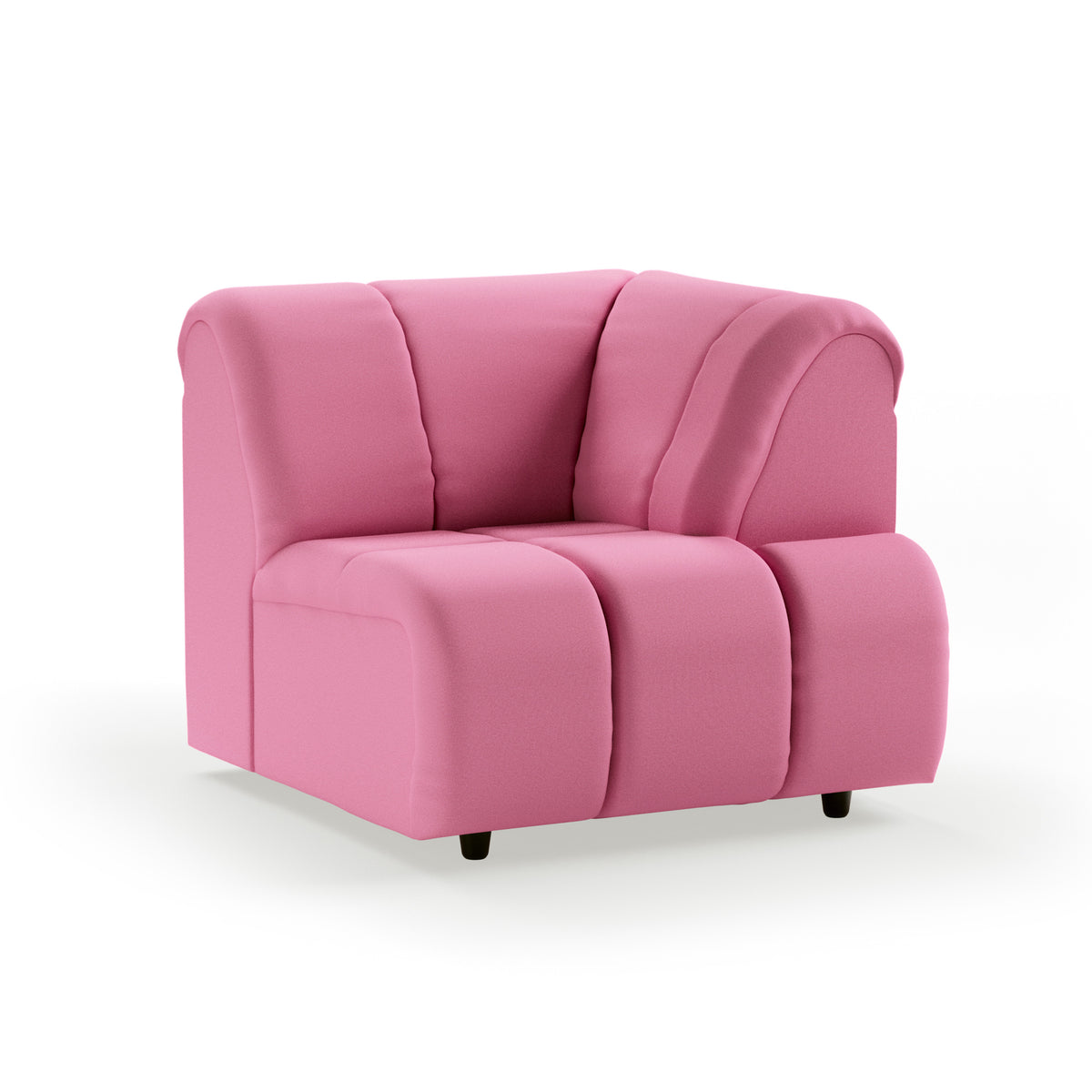 HKliving modulare Couch WAVE cotton candy