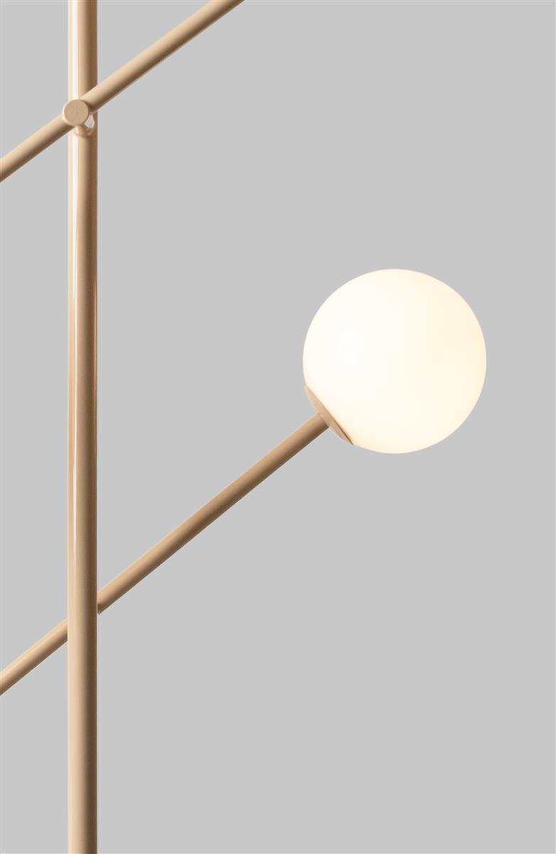 It's about RoMi Stehlampe COPENHAGEN beige | 48x26x170cm