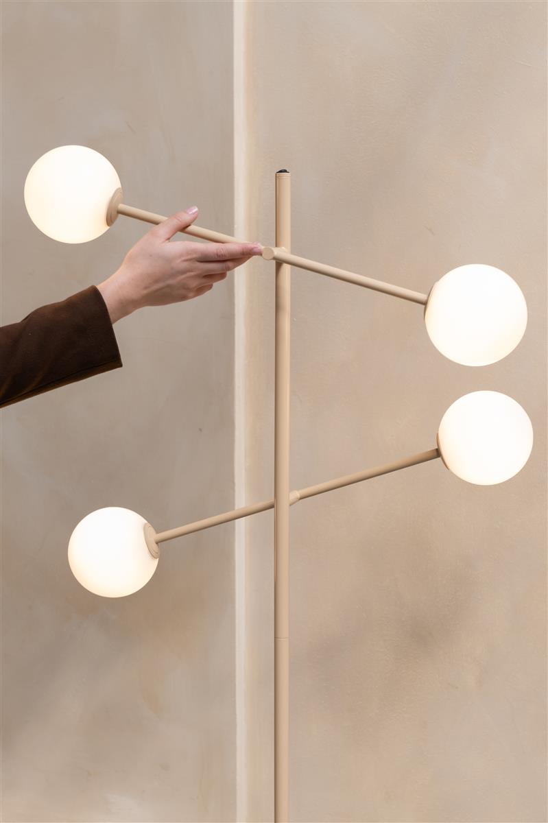 It's about RoMi Stehlampe COPENHAGEN beige | 48x26x170cm