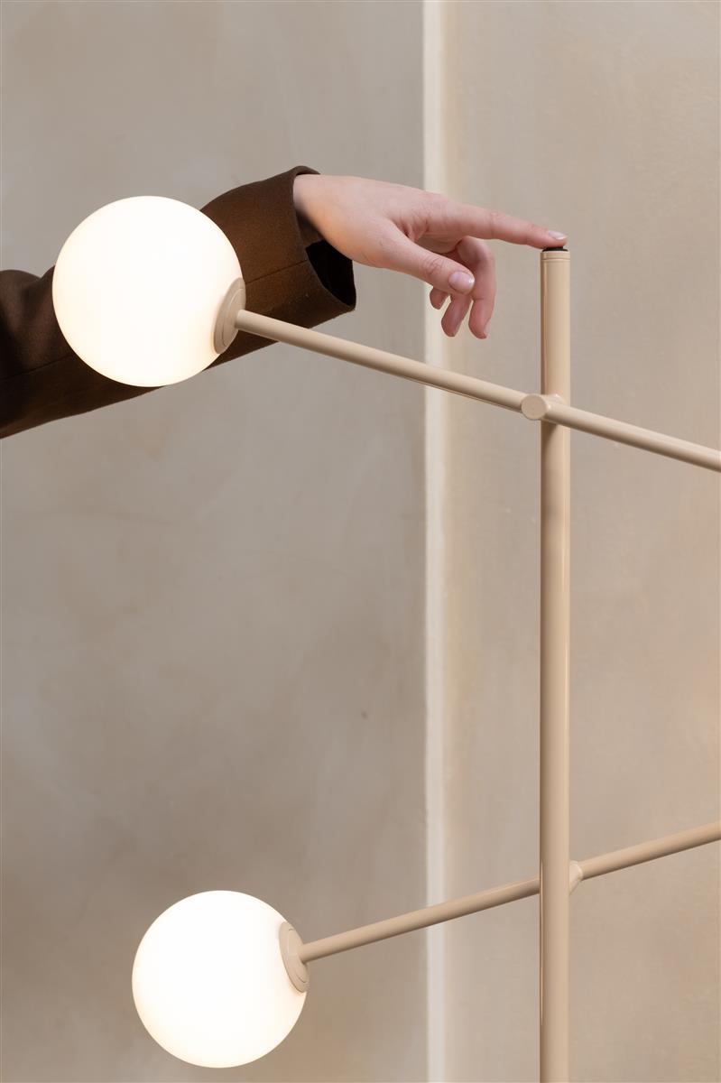 It's about RoMi Stehlampe COPENHAGEN beige | 48x26x170cm