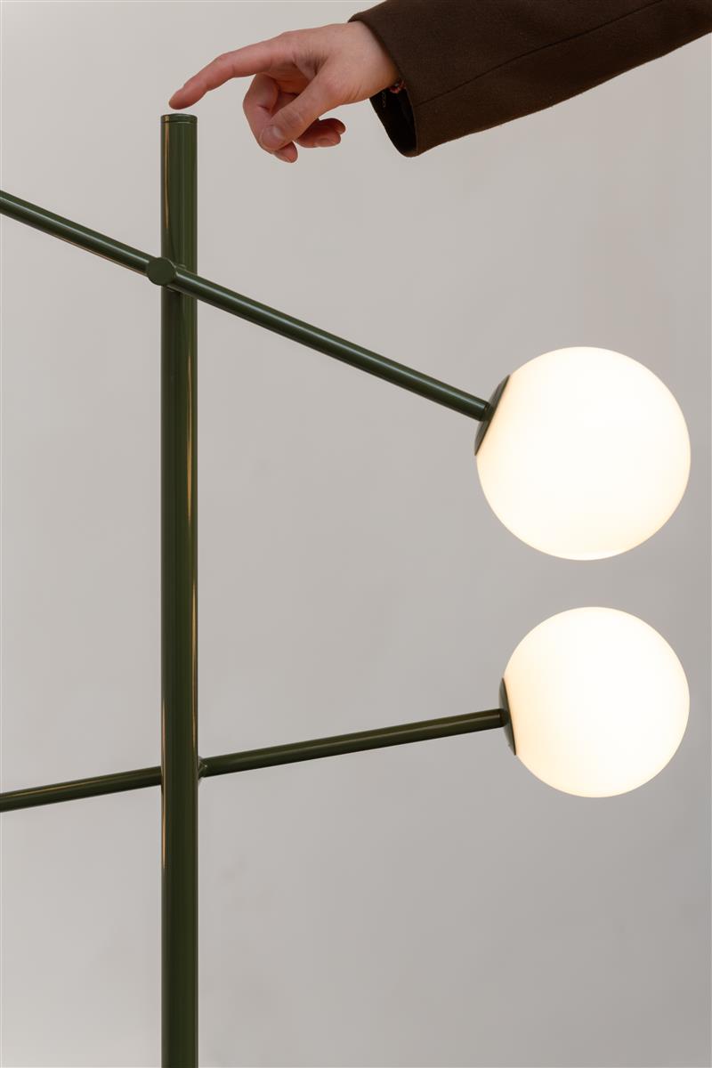 It's about RoMi Stehlampe COPENHAGEN grün | 48x26x170cm
