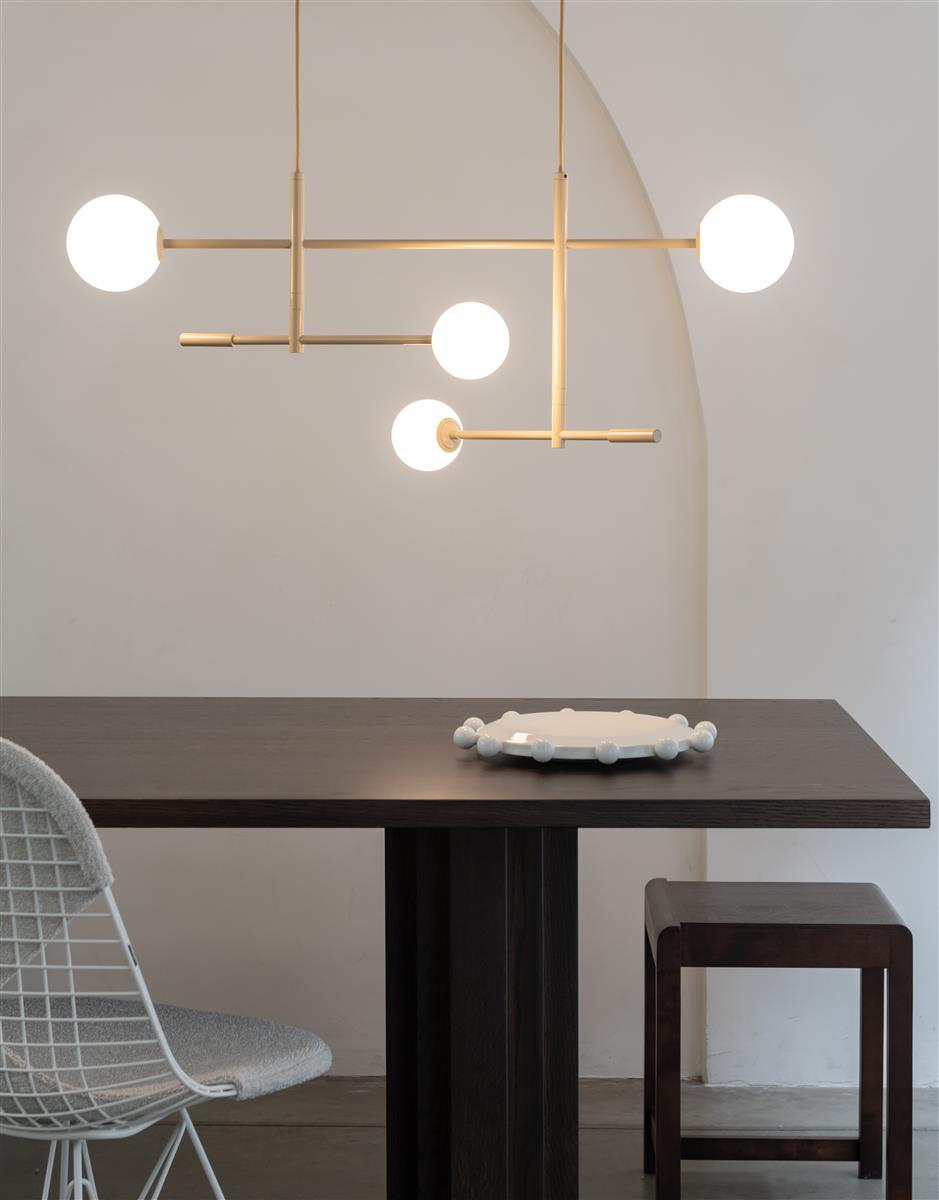 It's about RoMi Pendelleuchte COPENHAGEN beige | 97x13x215cm