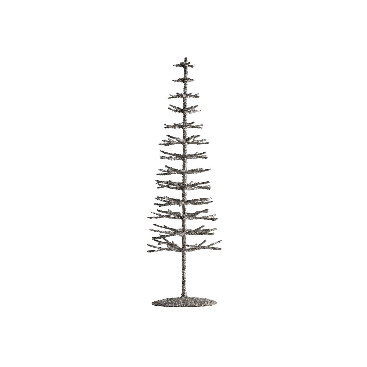 Tine K Home Weihnachtsbaum GLITTER TREE silber glitzer | 30cm
