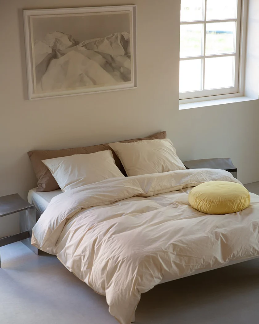 Suite702 Kissenbezug bigDot BUTTER YELLOW gelb |Ø 50cm