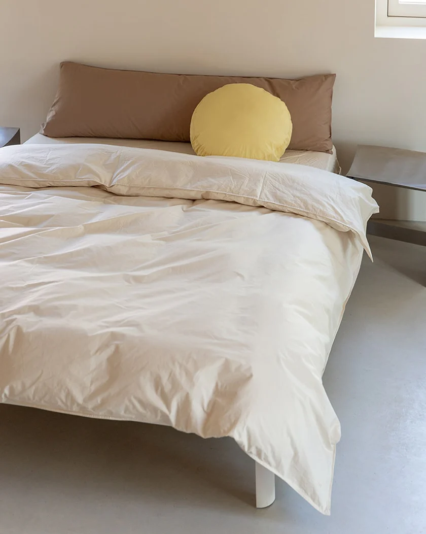 Suite702 Kissenbezug bigDot BUTTER YELLOW gelb |Ø 50cm