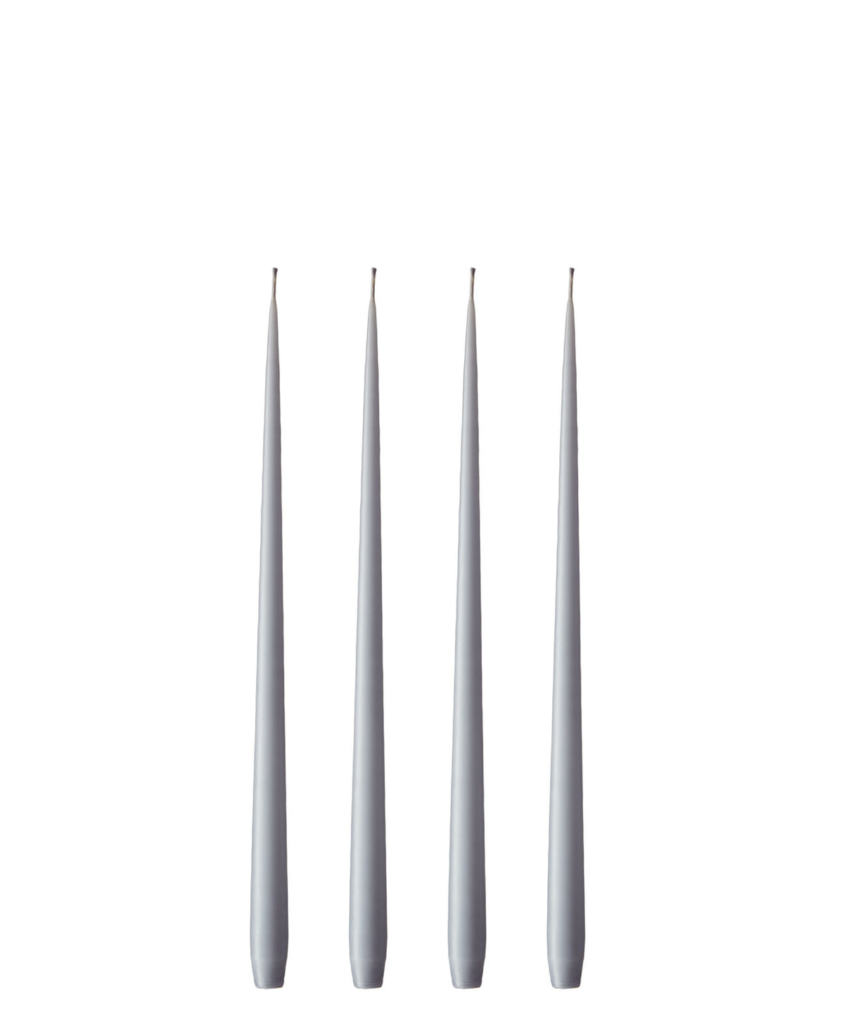 STOFF Nagel 4x Stabkerze von Ester & Erik 71 concrete | Ø2,6x32 cm