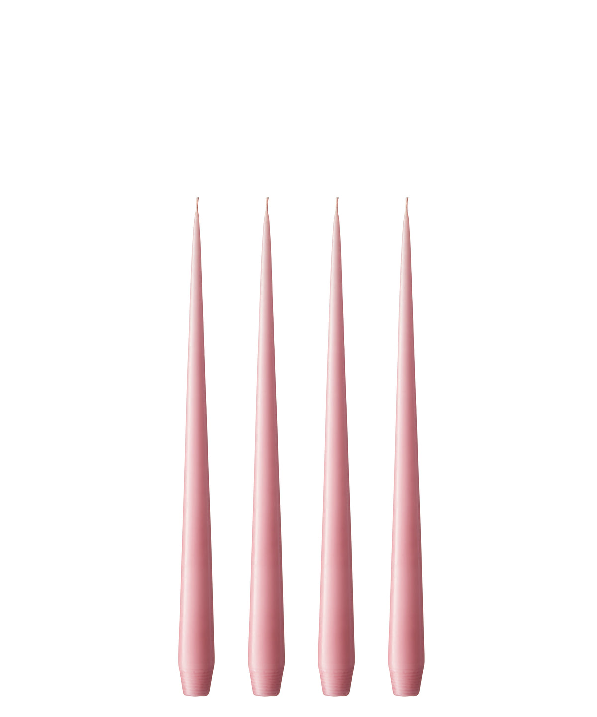 STOFF Nagel 4x Stabkerze von Ester & Erik 39 old rose | Ø2,6x32 cm