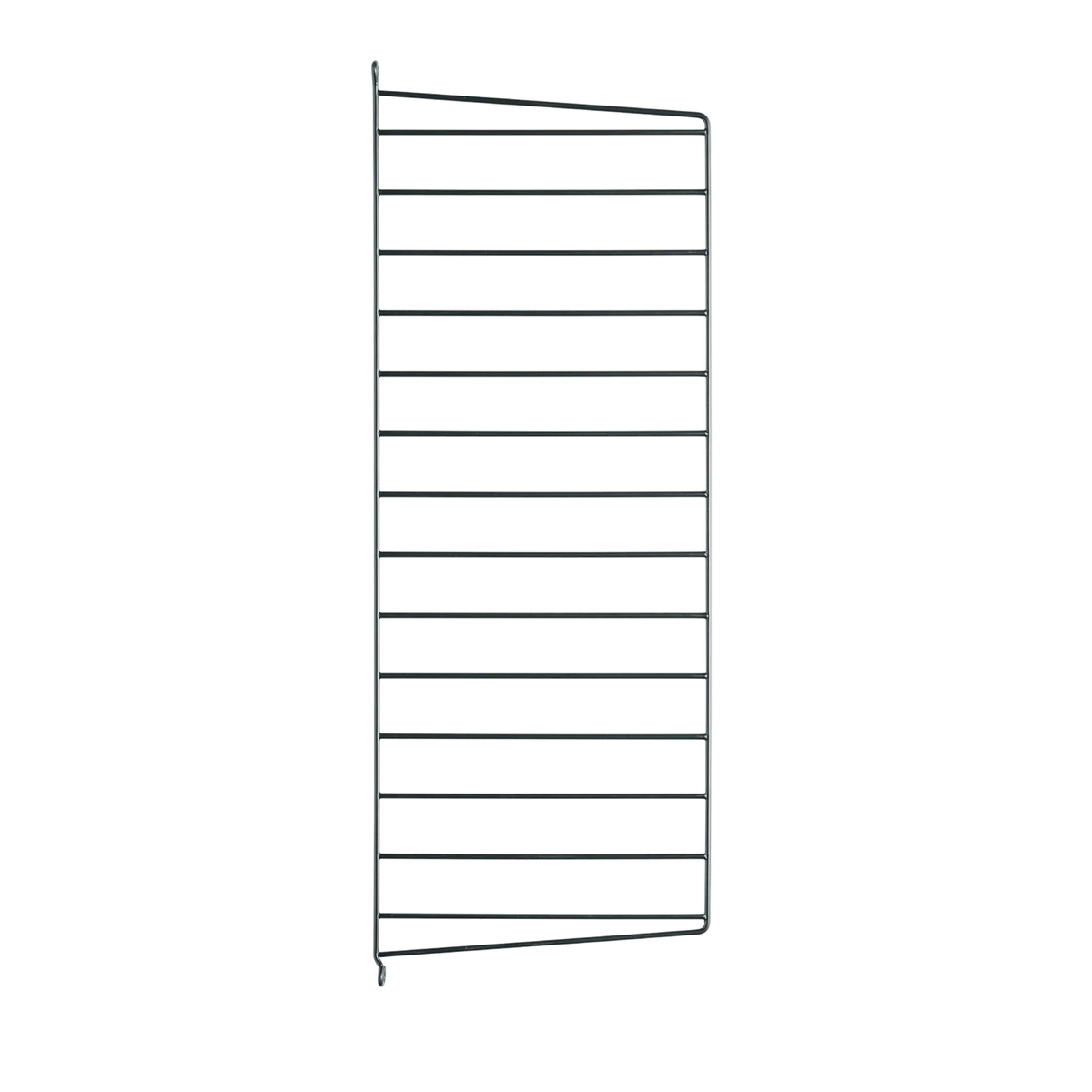 String Furniture Wandleiter T30 x H75, Dunkelgrau, 2er Pack