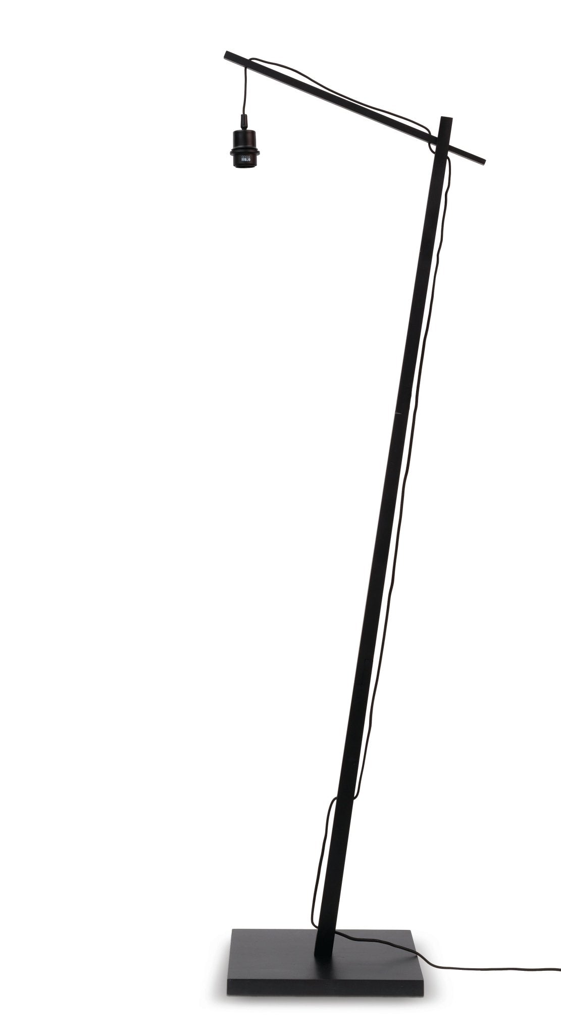 Good&Mojo Stehlampe CANGO schwarz | 80x60x176cm - Sir Henrys
