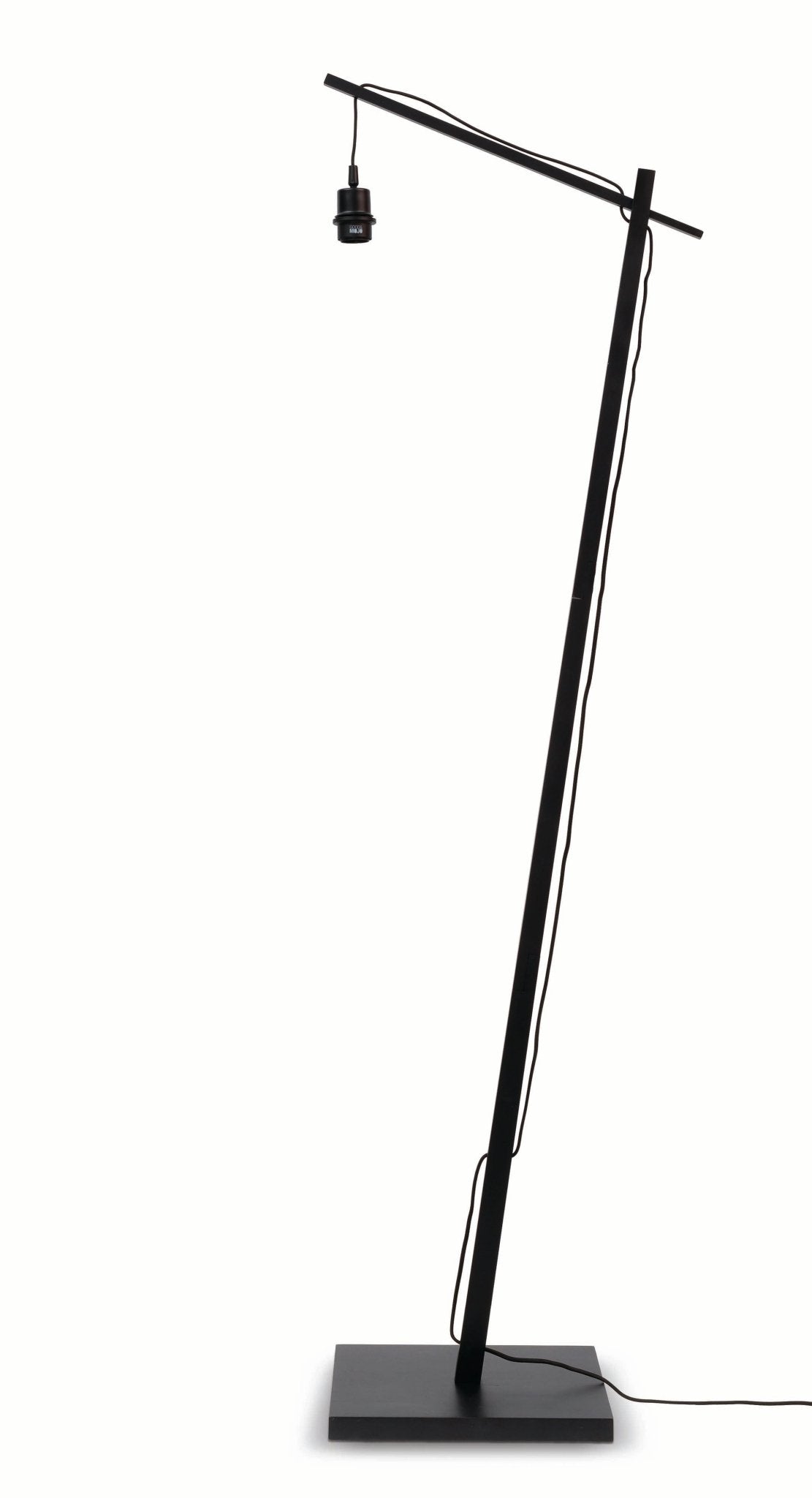 Good&Mojo Stehlampe HOKKAIDO schwarz | 63x36x176cm - Sir Henrys
