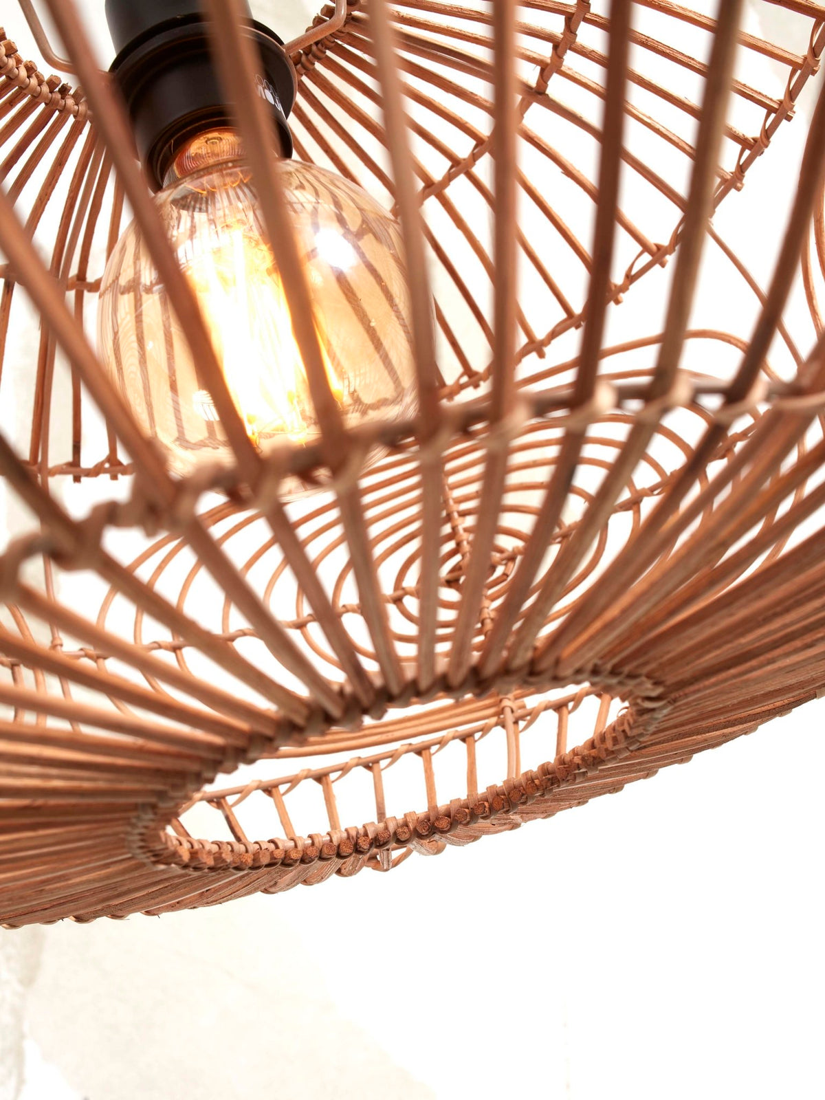 Good&Mojo Stehlampe MADEIRA braun | 74x48x176cm - Sir Henrys