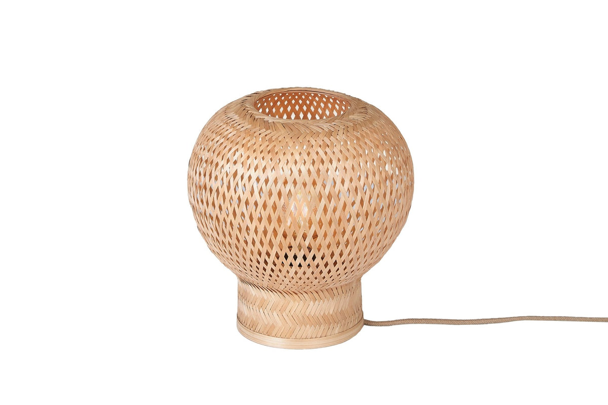 Good&Mojo Tischlampe BARBADOS natur | 27x25x27cm - Sir Henrys