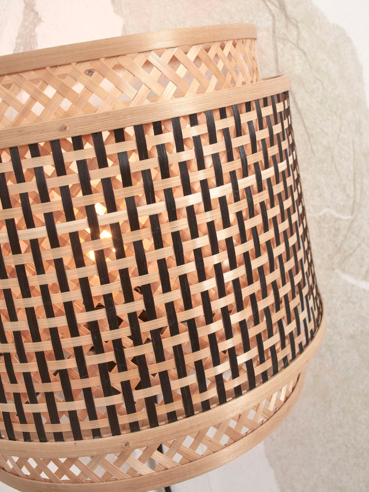 Good&Mojo Wandleuchte BHUTAN braun | 24x12x21cm - Sir Henrys