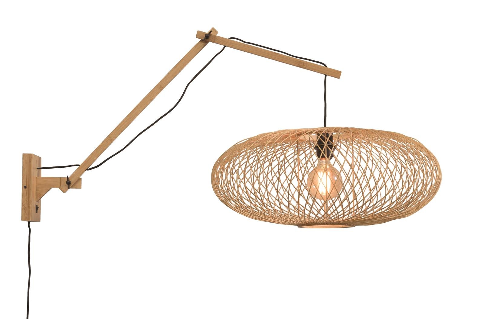 Good&Mojo Wandleuchte CANGO braun | 105x60x60cm - Sir Henrys