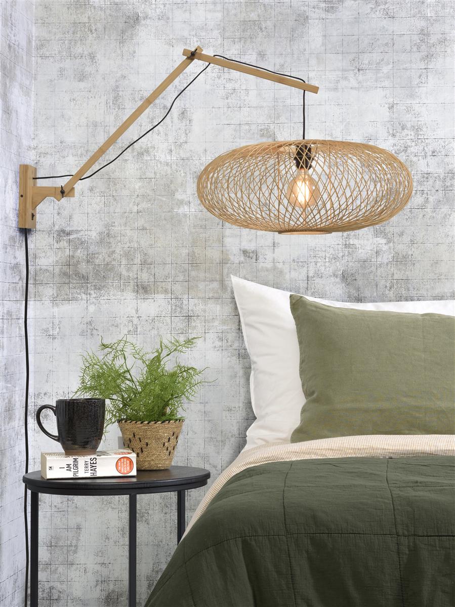 Good&Mojo Wandleuchte CANGO braun | 105x60x60cm - Sir Henrys