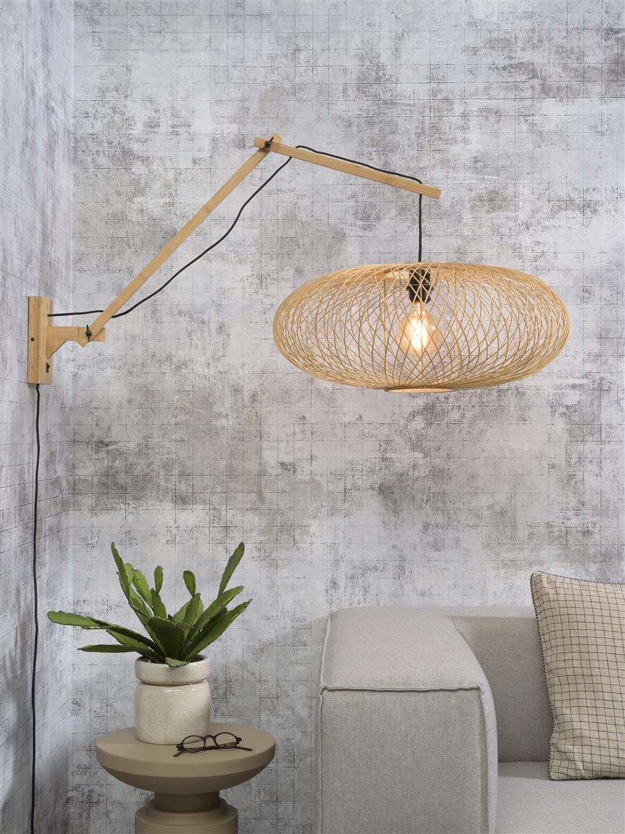 Good&Mojo Wandleuchte CANGO braun | 105x60x60cm - Sir Henrys