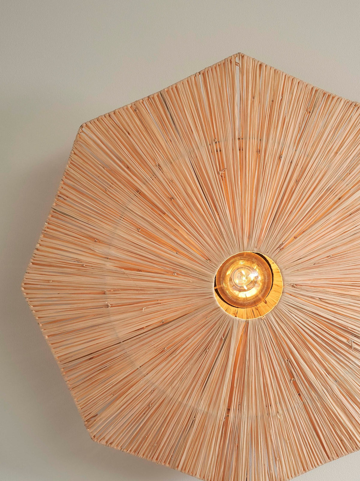 Good&Mojo Wandleuchte PANAMA gelb | 65x7x65cm - Sir Henrys