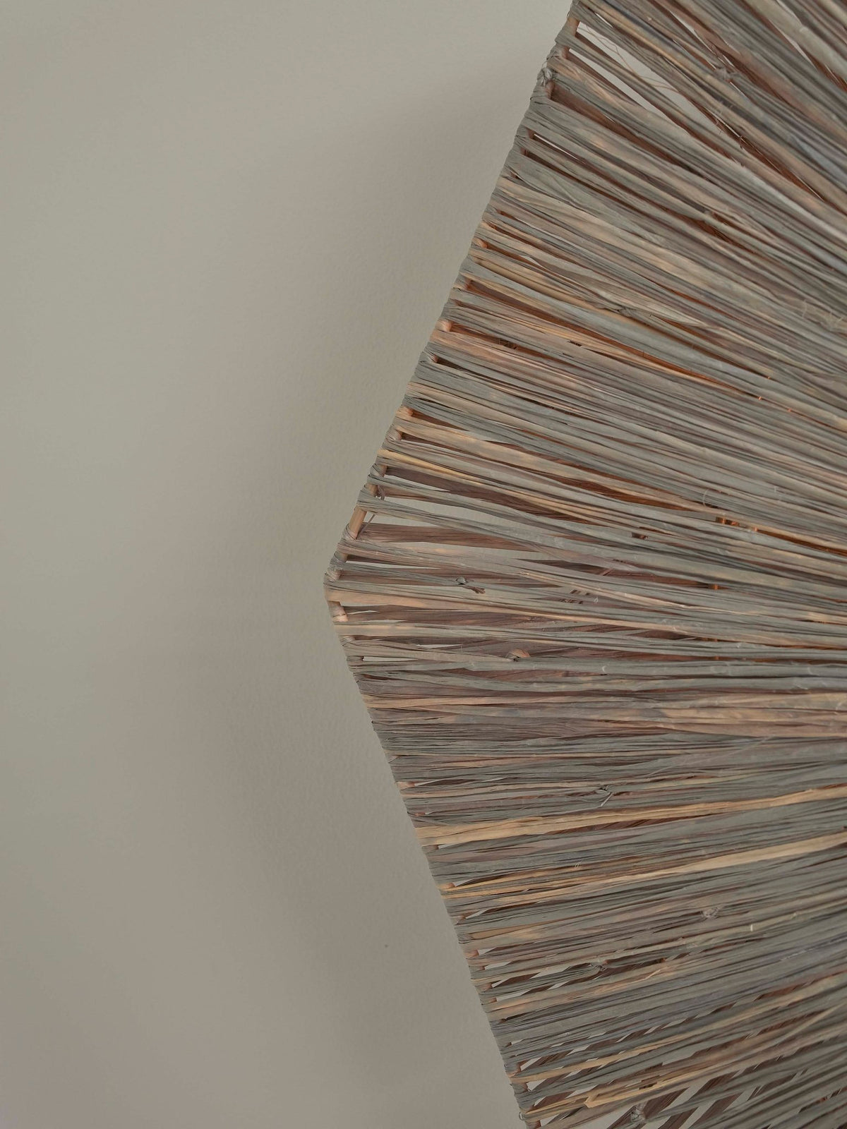 Good&Mojo Wandleuchte PANAMA grau | 65x7x65cm - Sir Henrys