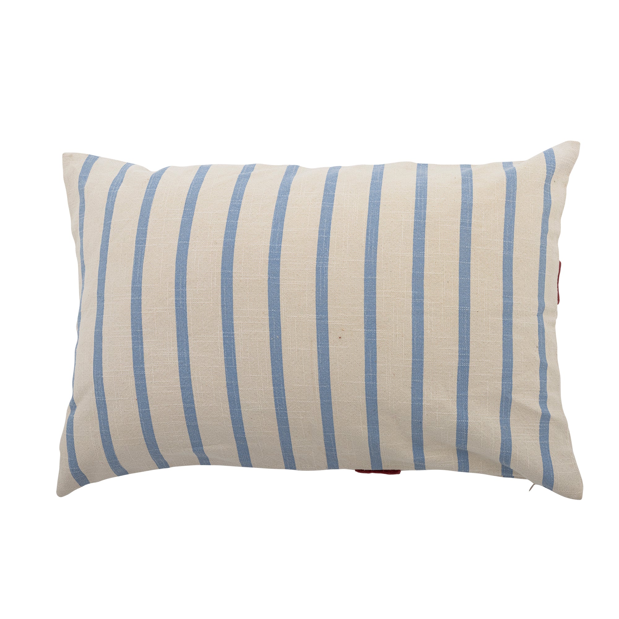 Bloomingville Kissen BOWIE blau gestreift | 60x40cm