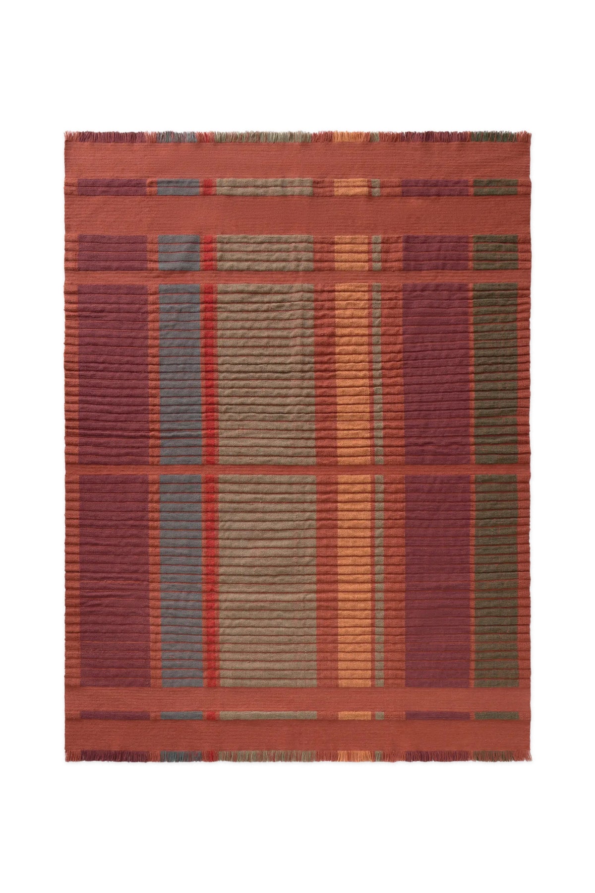 Lorena Canals Handwebteppich Columns Sienna | 240x170cm