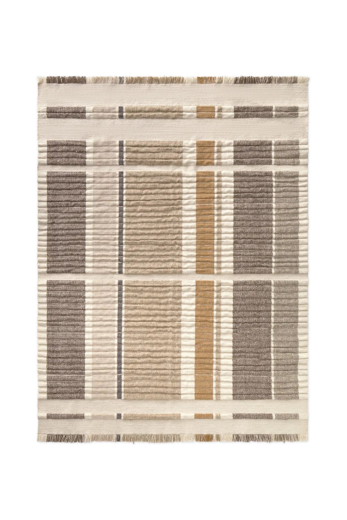 Lorena Canals Handwebteppich Columns Natural | 200x140cm