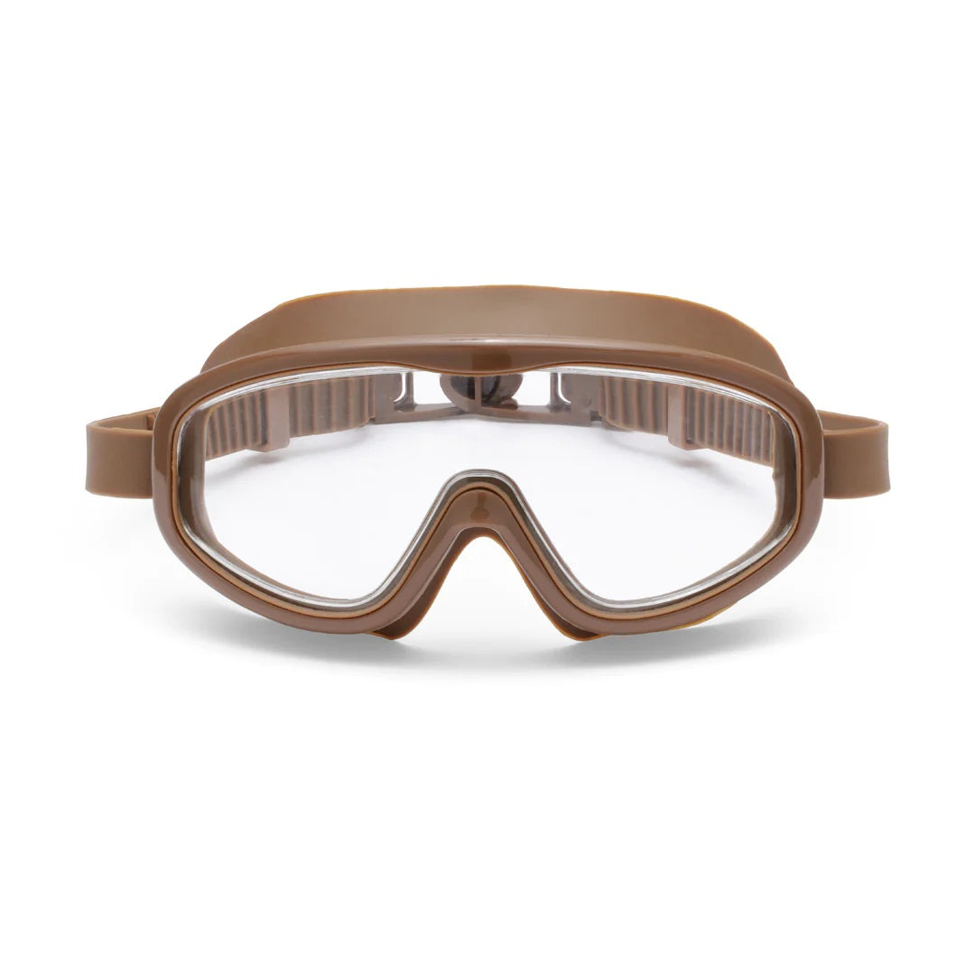 Petites Pommes Taucherbrille HANS für Kinder von 3-8 Jahren Charleston braun | 15x7x6 cm