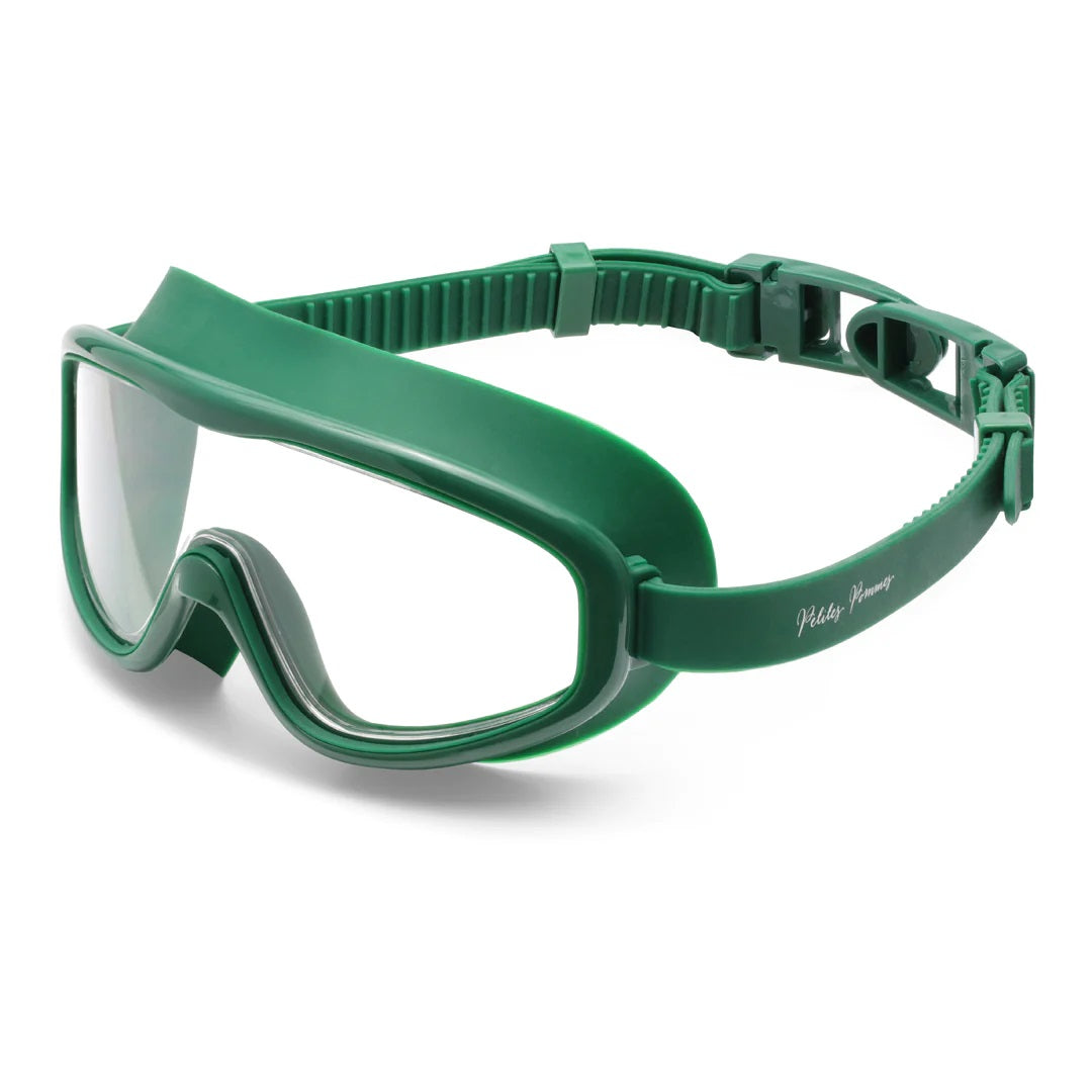 Petites Pommes Taucherbrille HANS für Kinder von 3-8 Jahren Oxford green grün | 15x7x6cm