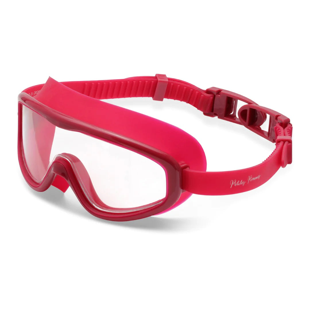 Petites Pommes Taucherbrille HANS für Kinder von 3-8 Jahren Ruby red rot | 15x7x6 cm