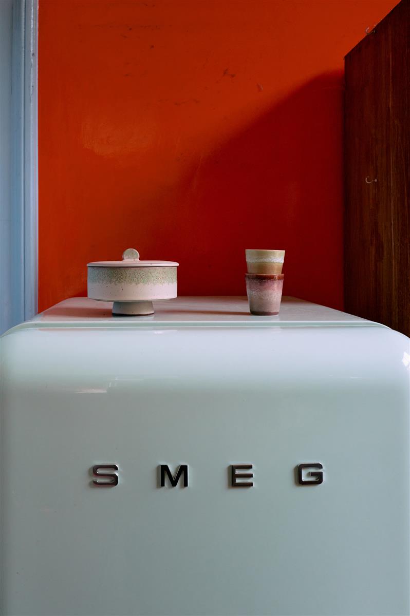HKliving Aufbewahrungsdose SLUSH Bonbon 70s Ceramics bunt | Ø14x10cm - Sir Henrys