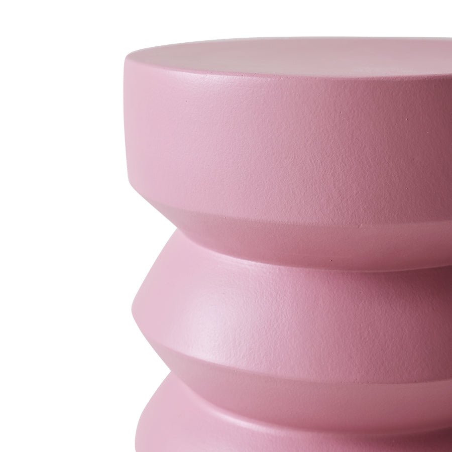 HKliving Beistelltisch ROUGE pink | Ø23x41cm - Sir Henrys
