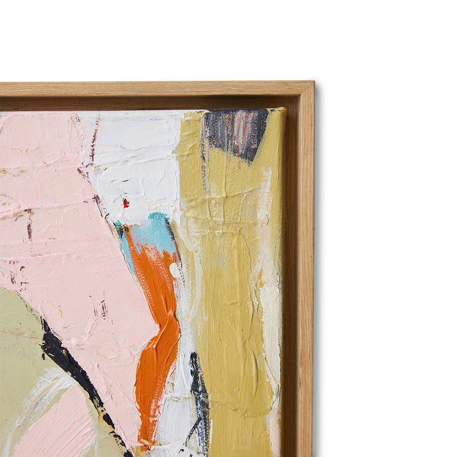 HKliving Bild COLOUR COMPLIMENT bunt | 43x5x53cm - Sir Henrys