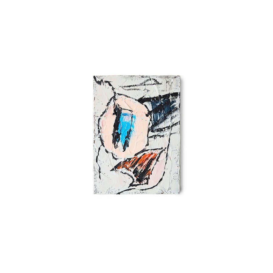 HKliving Bild PLAYSCAPE Pocket exhibit bunt | 14,5x20x3cm - Sir Henrys