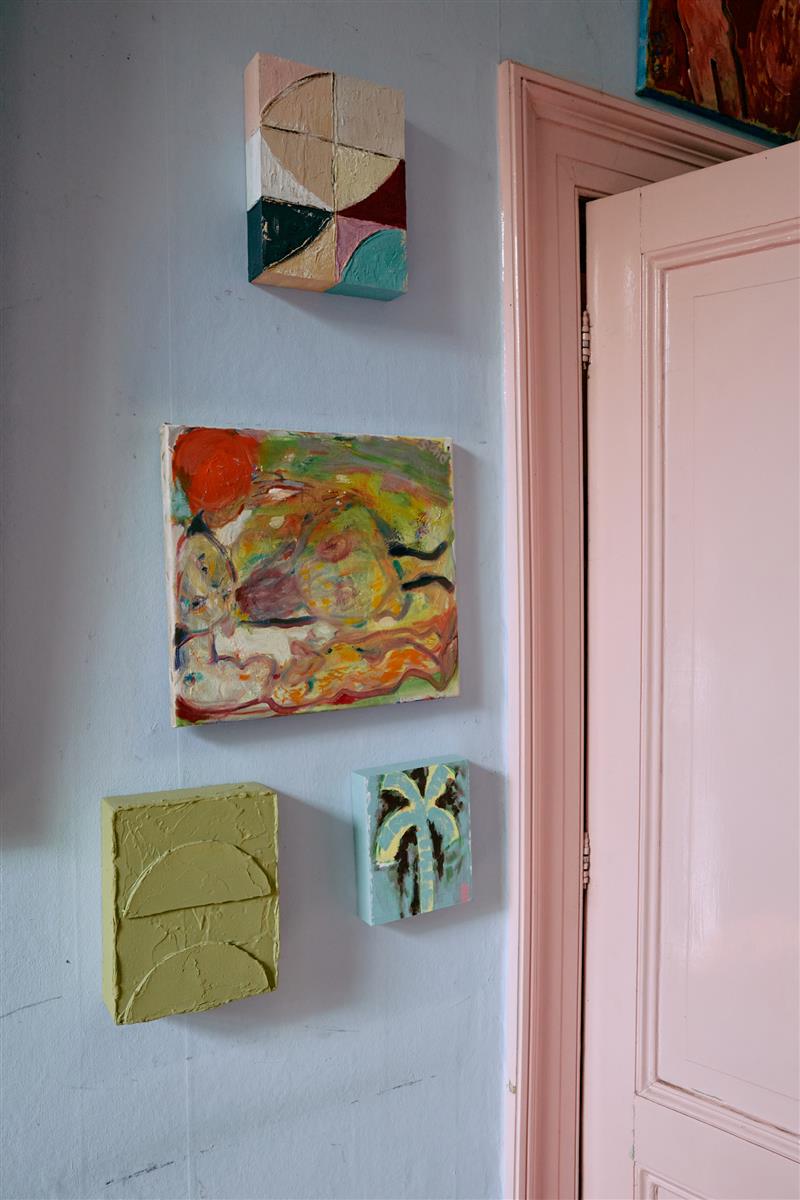 HKliving Bild VERDANT Pocket exhibit olivgrün | 19x24x7cm - Sir Henrys