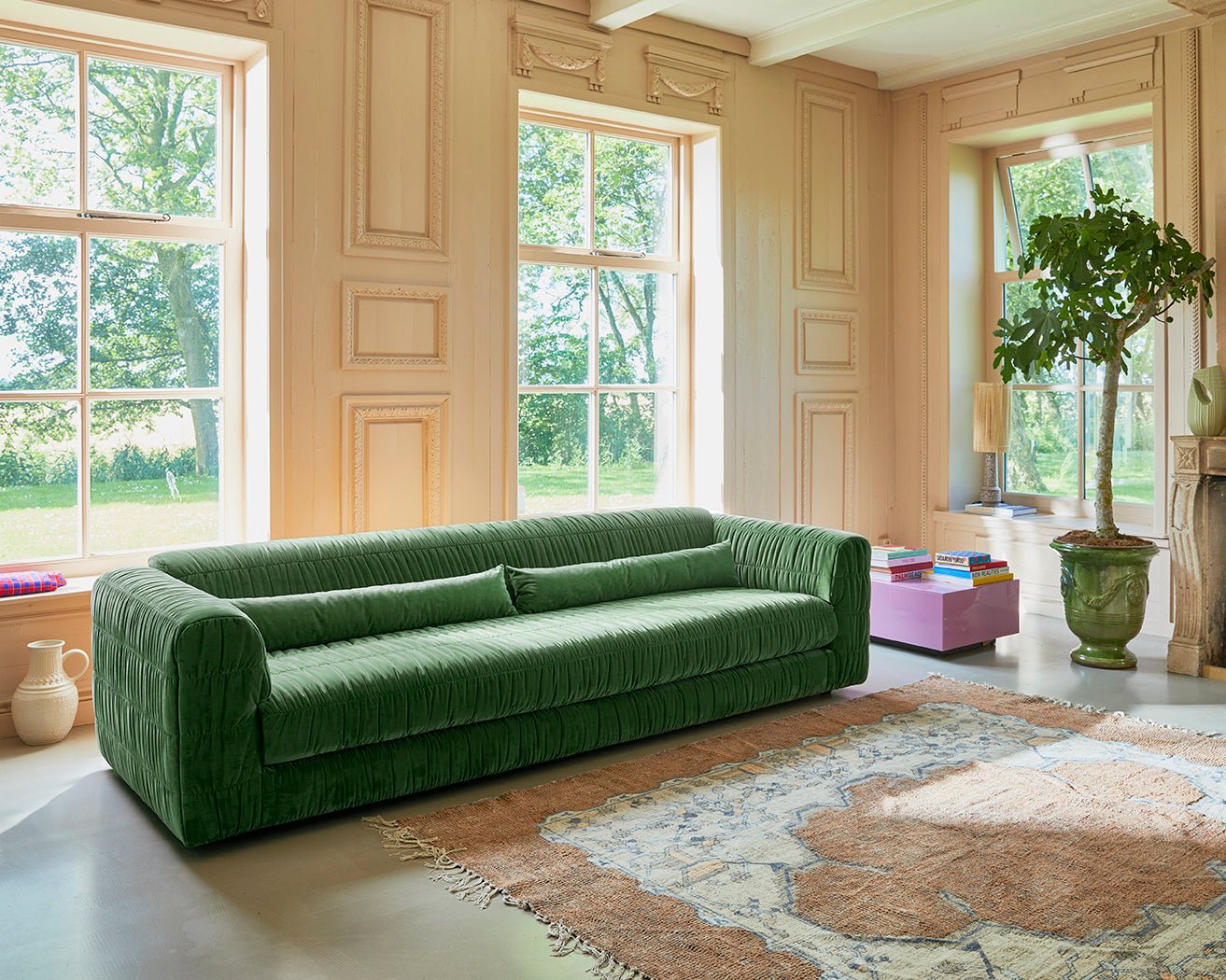 HKLiving CLUB COUCH | 274cm - Sir Henrys