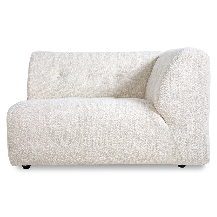 HKliving Couch VINT modular Boucle Creme - Sir Henrys