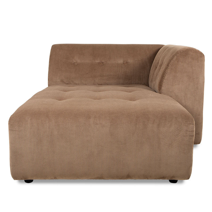 HKliving Couch Vint modular Cord braun - Sir Henrys
