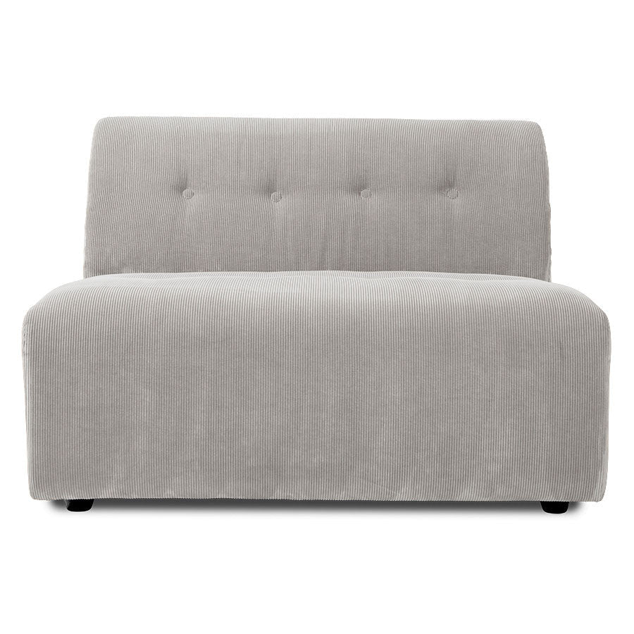 HKliving Couch VINT modular Cord creme | 97x94x74 cm - Sir Henrys