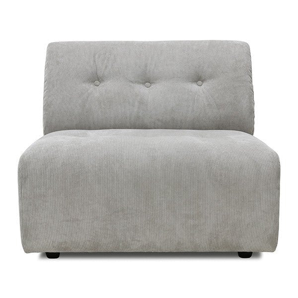 HKliving Couch VINT modular Cord creme | 97x94x74 cm - Sir Henrys