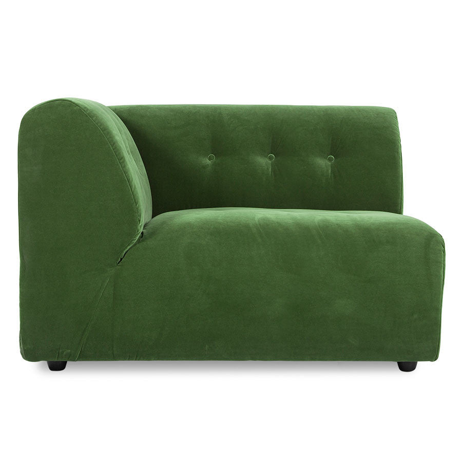 HKliving Couch VINT modular Royalsamt grün - Sir Henrys