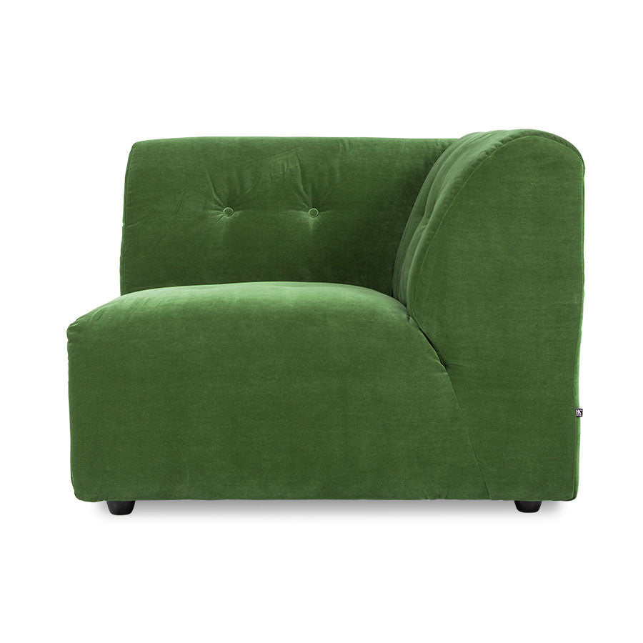 HKliving Couch VINT modular Royalsamt grün - Sir Henrys