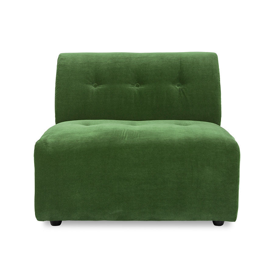 HKliving Couch VINT modular Royalsamt grün - Sir Henrys